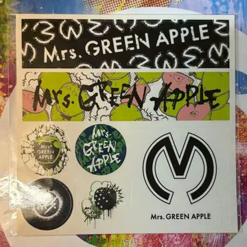 Mrs. GREEN APPLE 스티커 초기