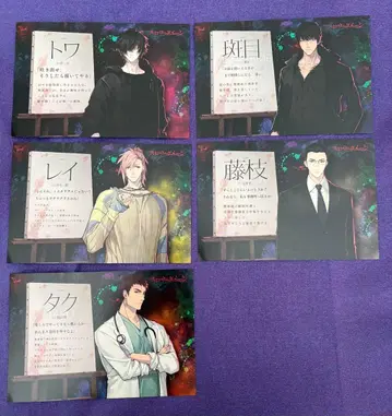 슬로우 데미지 엽서 5종 세트