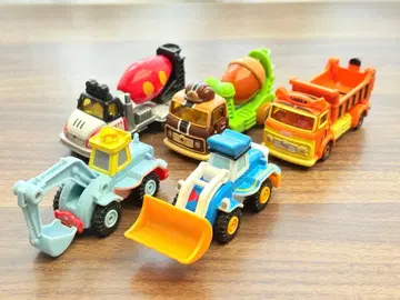 단종 토미카 디즈니 모터스 캐스퍼즈 세트 작업용 자동차