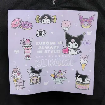 쿠로미 후드티 니센 해피 마릴린 플러스 사이즈 빅 사이즈