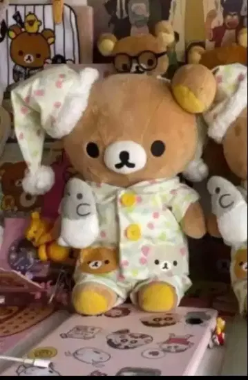 리락쿠마 파자마 봉제 인형 약 45cm