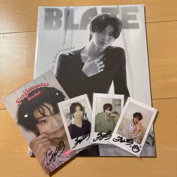 후지모토 코다이 BLAZE 잡지 C 세트 트레이딩 카드 없음