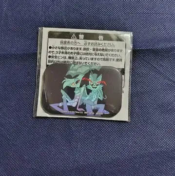 해즈빈 호텔에 오신 것을 환영합니다 스퀘어 캔뱃지 엔젤 더 픽쳐