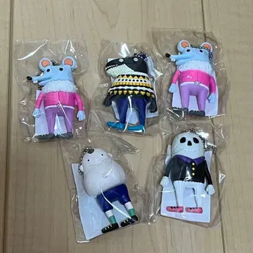 요네즈켄시 리슈 가챠 쥐 고래 해골 배꼽