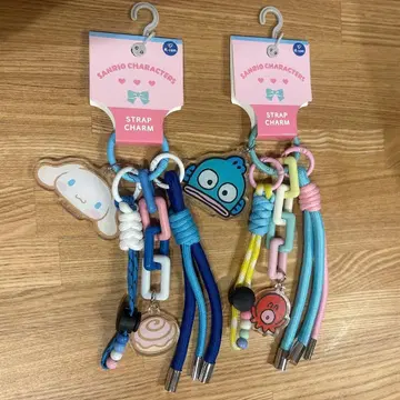 [익명] 시마무라 시나모롤 스트랩 참 미사용 새상품 한교동