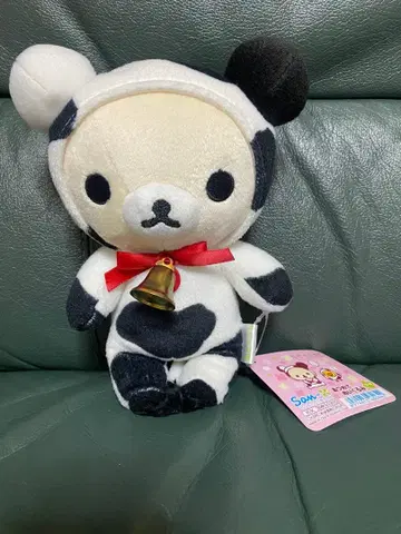 코리락쿠마 모아모아 봉제 인형 페이퍼 택 포함