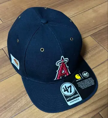 47 CAPTAIN x Carhartt 엔젤스 네이비 캡