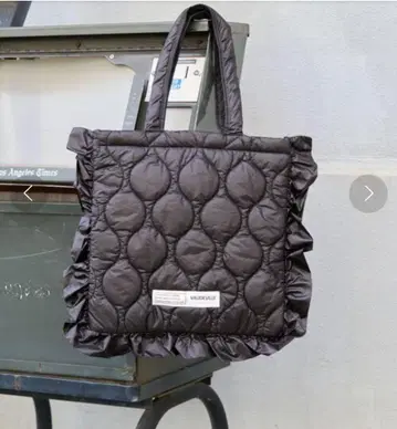 새상품 FREAK'S STORE 한정판 전개 보드빌 퀼팅 토트백