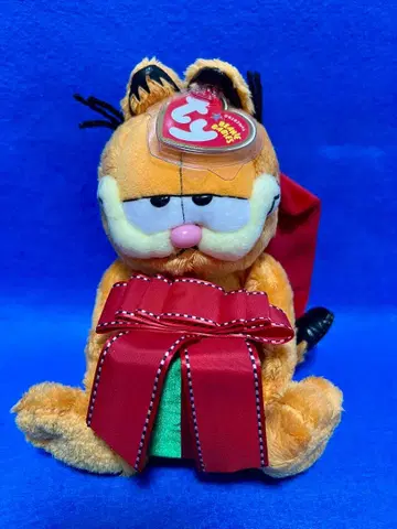 Ty 비니 베이비즈 산타클로스 가필드 봉제 인형