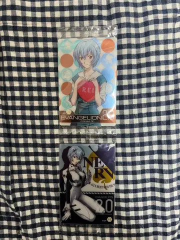 에반게리온 2.0 트레이딩 카드 아야나미 레이 2장 세트