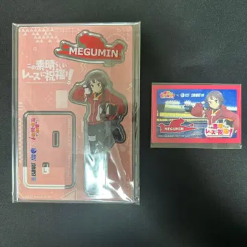 MEGUMIN 아크릴 스탠드 & IC 카드용 스티커