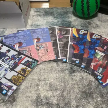 제일복권 건담 G상 클리어 포스터 세트