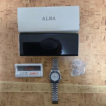 ALBA AQUA GEAR 손목시계 방수