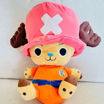 드래곤볼 원피스 콜라보 레어 2008년 초파 봉제 인형