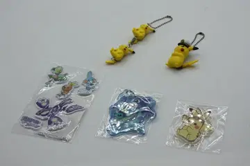 미사용 새상품 포켓몬스터 피카츄 외 스트랩 외 5종 세트