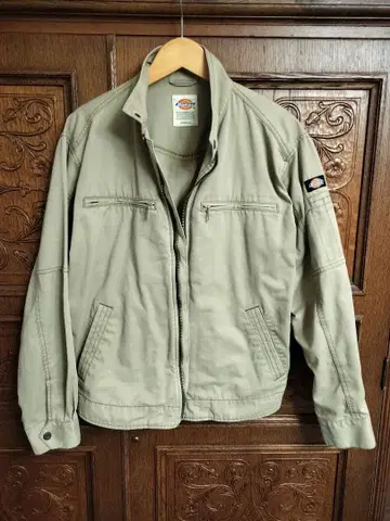 Dickies 워크 자켓 베이지색