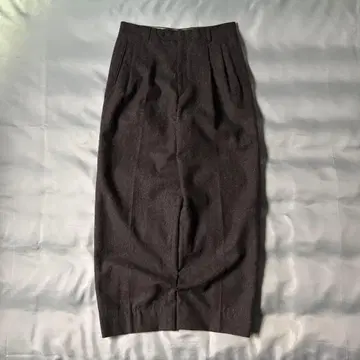 [레어 타입] 90s 프랑스제 컬러 네프 울 와이드 슬랙스