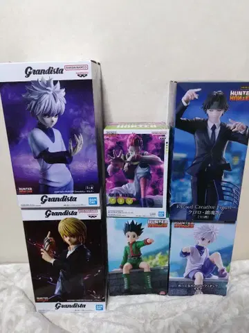 [미개봉 새상품] 헌터헌터 피규어 묶음 판매 6개 세트