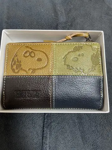 스누피 피넛 스누피 지갑 접이식 지갑