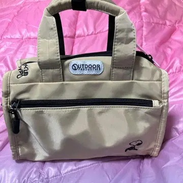 OUTDOOR PRODUCTS 스누피 숄더백 베이지