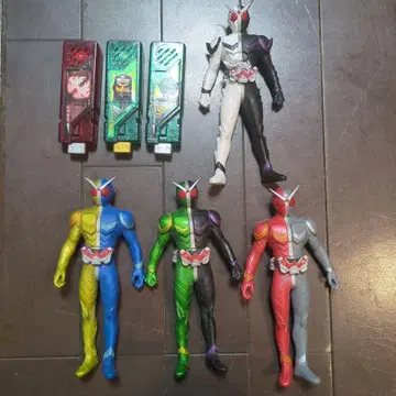 가면라이더 W 소프트 비닐 4체 세트