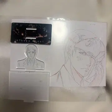 도쿄 구울 츠키야마 슈 아크릴 스탠드 엽서