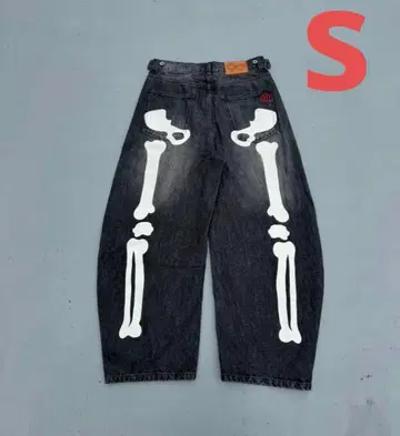 9090 Bone Hand Denim pants