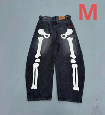 9090 Bone Hand Denim pants
