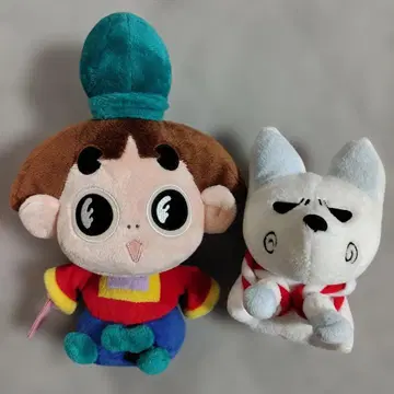 오쟈루마루 + 오코린보 봉제 인형 세트