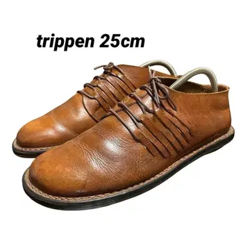 trippen 트리픈 가죽 신발 브라운 25cm