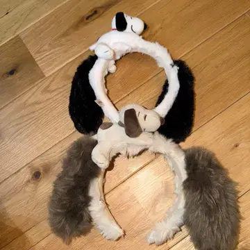 머리띠 USJ SNOOPY 스누피 새상품급