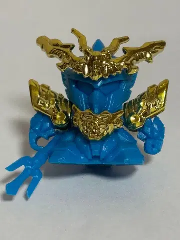 건담 대장군 금 도금 파랑 당시물 가챠폰 전사