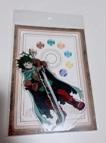 나의 히어로 아카데미아 빅 아크릴 스탠드 십걸 미도리야 이즈쿠 히로아카