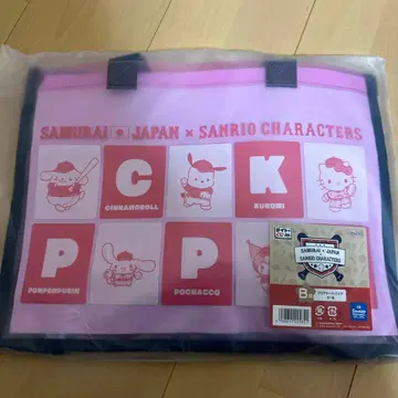 사무라이 재팬 산리오 다이토 복권 B상 클리어 토트백