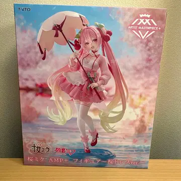 TAITO 벚꽃 미쿠 AMP+ 피규어 벚꽃 드레스 ver.