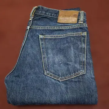 코어 파이터 지퍼 플라이 셀비지 체인 스티치 M