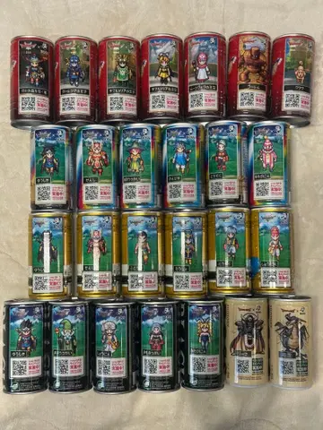 [ 빈 캔 ] 산토리 BOSS x 드래곤 퀘스트 콜라보 직업 캔