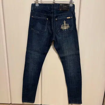 Rady 샹들리에 자수 데님