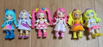 프리큐어 푸리큐트 피규어 6체 세트 덤 포함