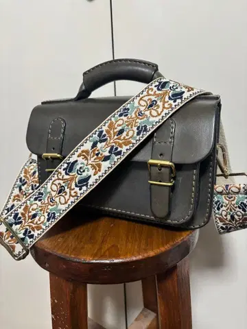 HERZ 헬츠 두 개 벨트의 2way 미니백(CW-67) 가죽 벨트 없음