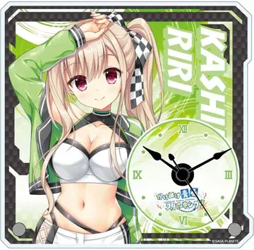 탁상시계 벽걸이시계 카시마 리리(RQver.) 신규 일러스트 테이블 클락