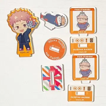 주술회전 이타도리 유우지 아크릴 스탠드 선물 쪼그라듭니다 잘게요