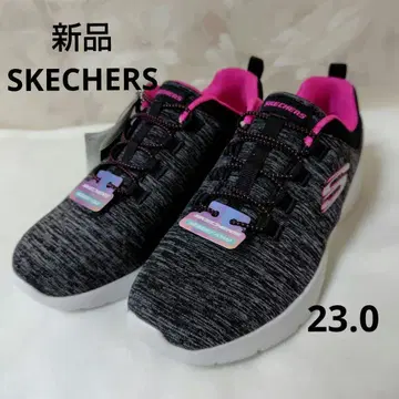 새상품 스케쳐스 머신 워셔블 와이드 핏 스니커즈 23cm