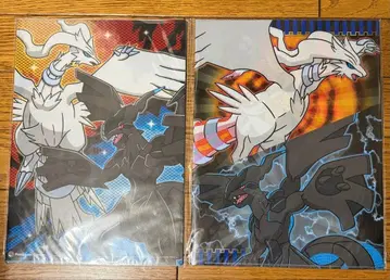 포켓몬 센터 클리어 파일 4장 블랙 화이트 제크로무 레시람