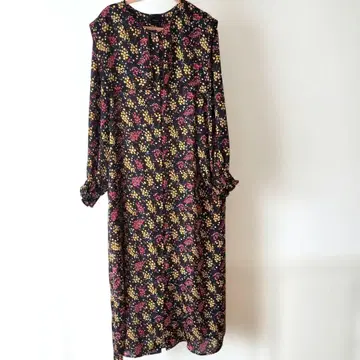 [새상품급] Spick & Span 스픽앤스팬 빅 컬러 꽃무늬 원피스