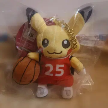 피카츄 봉제 인형 마스코트 농구 포켓몬 센터