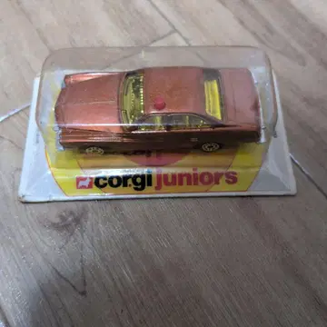 Corgi Juniors 오렌지 미니카 빨간색 사이렌 포함