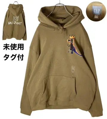 미사용 택 포함 장 미셸 바스키아 x GAP 콜라보 후드티 빅 사이즈