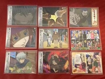 (2) 은혼 클리어 컬렉션 카드 묶음 판매