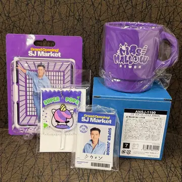 시원 아크릴 스탠드 롤리팝 참 네임플레이트 머그 스주